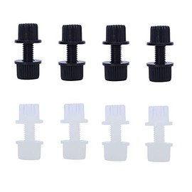 P1Tools Nylon License Plate Frame Bolts & Nuts & Screws Fasteners for Motorcycle, License Plate Screw Bolts