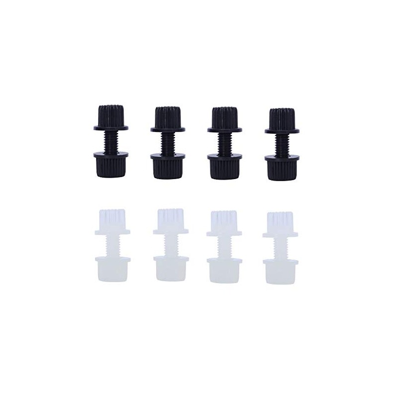 P1Tools Nylon License Plate Frame Bolts & Nuts & Screws