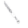 Kuzzoi Exclusive 0104982022_50 Men's Necklace with Round Anchor Links (6