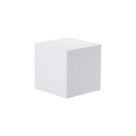 Crafare 3 Pack Polystyrene Square Foam Blocks 5" x 5" x 5" for Art, School, Projects, Sculpture, Floral Arrangements, Modelling and Centerpieces