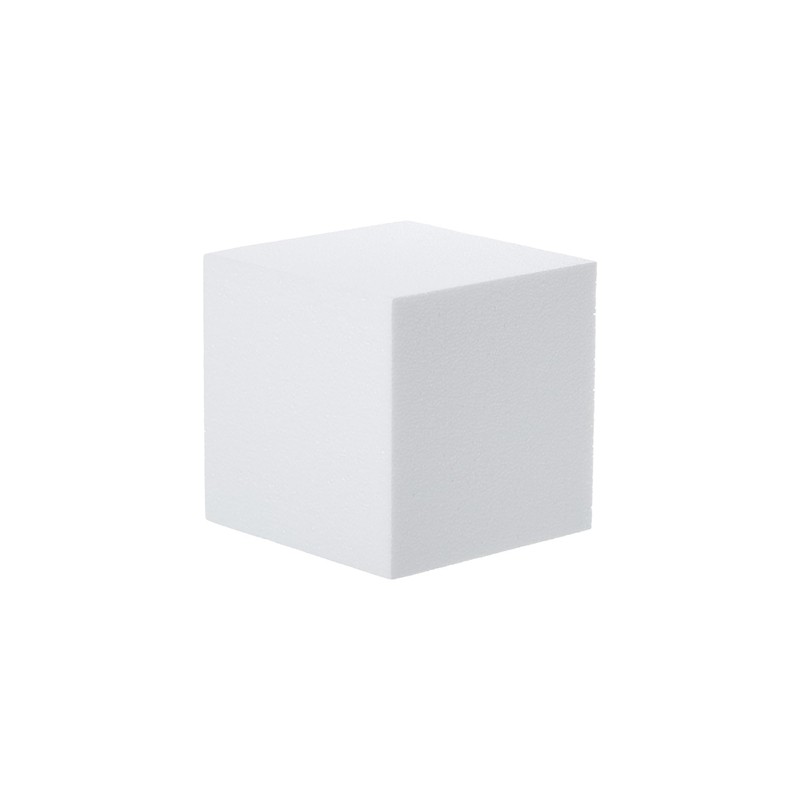 Crafare 3 Pack Polystyrene Square Foam Blocks 5" x 5"