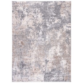 SAFAVIEH Aston Collection Accent Rug - 2' x 5', Light Grey & Grey, Modern Abstract Design, Non-Shedding & Easy Care, Ideal for High Traffic Areas in Entryway, Living Room, Bedroom (ASN710F)