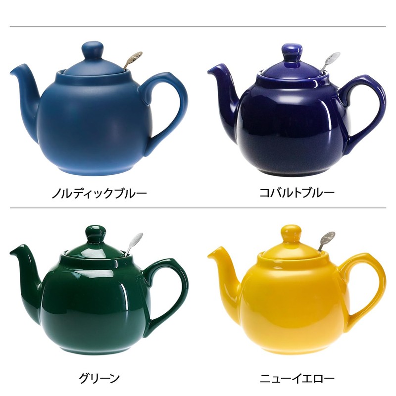 London Pottery(ロンドンポタリー) Farmhouse Teapot for 2 Cups Taupe 580171