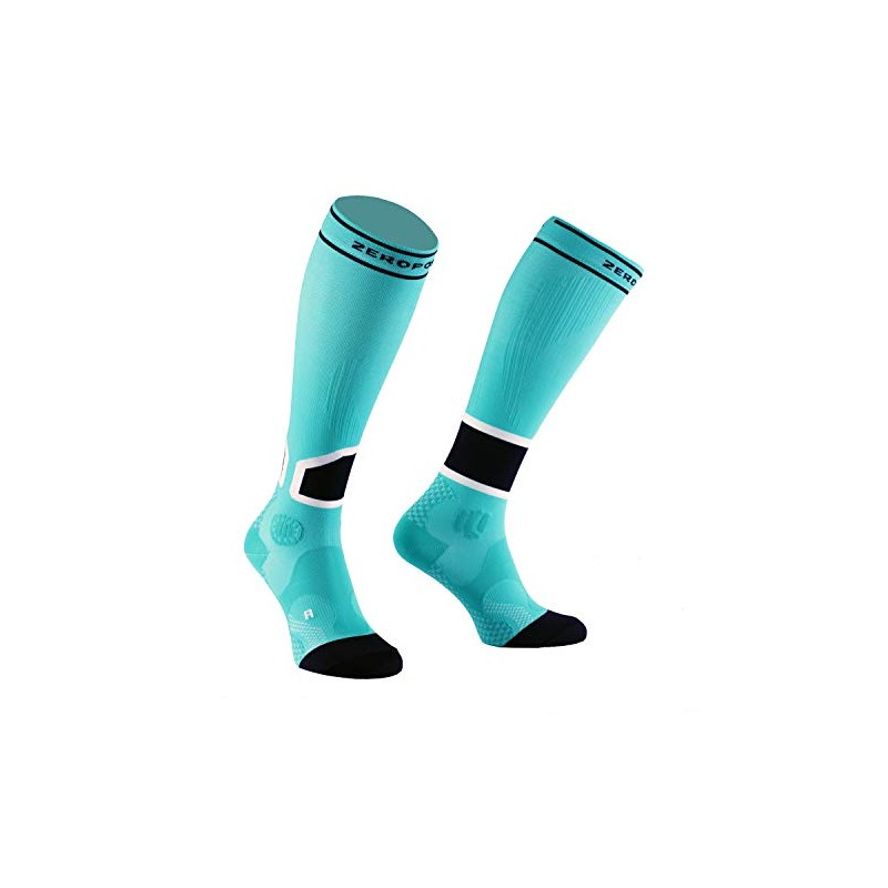 Zeropoint Compression Intense Socks Aqua (W2 - Medium)