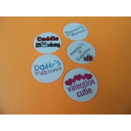 Unbranded Pre Cut One Inch Bottle Cap Valentines Free Shipping - photo, 15 images