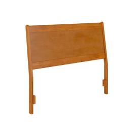 AFI Casanova Full Solid Wood Panel Headboard in Light Toffee