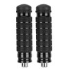 Akozon 2pcs CNC M8 Motorcycle Footrests Universal M8 Non-Slip Footrest