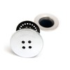 TubShroom Tub Drain Hair Catcher Combo Pack with Silicone Stopper,