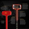 21 oz. Polyurethane Dead Blow Hammer - Overall Length 11.25"