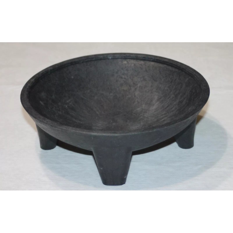 Oro Import Mexican Molcajete Serving Dish Salsa Plate Bowl Large