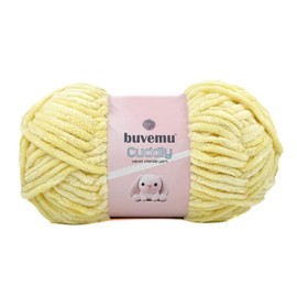 Cuddly - Hilo de chenilla de terciopelo, súper suave, esponjoso, voluminoso, para tejer ganchillo, manualidades, manta Amigurumi, duradera para desprenderse, 100 gramos (3.2 onzas) 100 metros