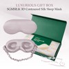 SGMSILK 100% 22 Momme Mulberry Silk Sleep Mask with Adjustable