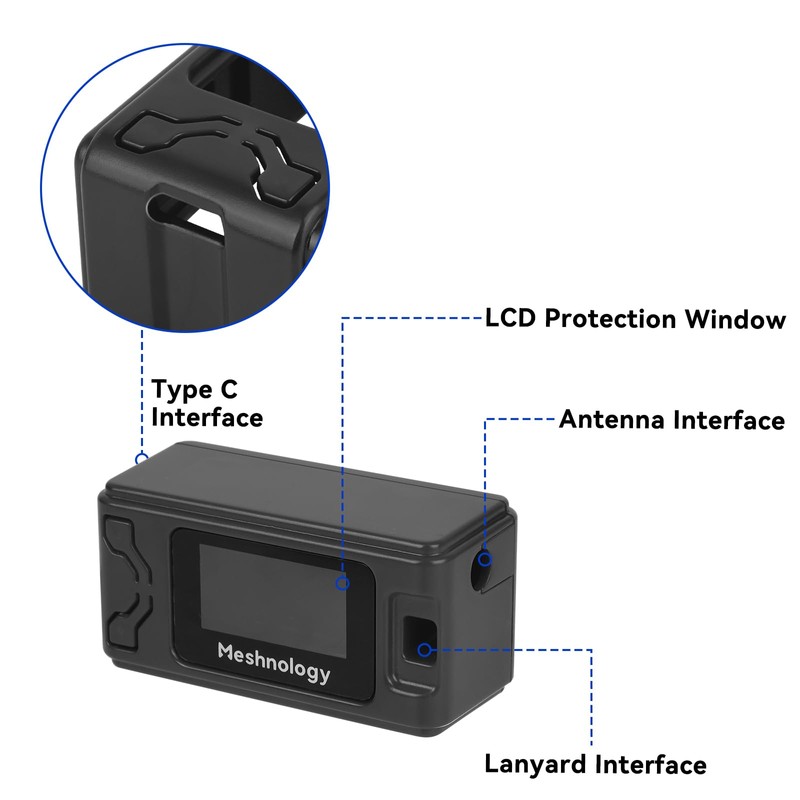 Meshnology 2 Pack Case for ESP32 LoRa V3 Module Board