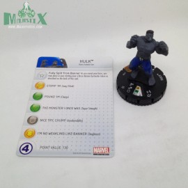 WizKids Heroclix Galactic Guardians set Hulk #102 Limited Edition figure w/card!