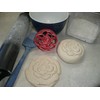 ROSE FLOWER DESIGN PATTERN CONCHA CUTTER MEXICAN SWEET BREAD STAMP