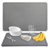 GOPRETY Quick Dry Stone Drying Mat for Kitchen Counter -