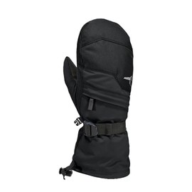 Kombi Women's Roamer Insulated Waterproof Winter Mittens | Cold Weather Gloves with Adjustable Wrist Strap & Heat-Pack Pocket, Black, Size: M