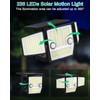 HAARAY Solar Outdoor Lights with Stakes, 2500LM 180° PIR Motion