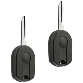 Key Fob Keyless Entry Remote Shell Case & Pad fits Lincoln Mercury CWTWB1U793 4 Btn, Set of 2