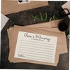 Tofficu 50 Sheets of Chic Greeting Cards Envelopes Blank Cards