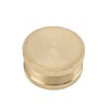 AUTOKAY Propane Tank Cap 1LB Solid Brass Refill Cap for