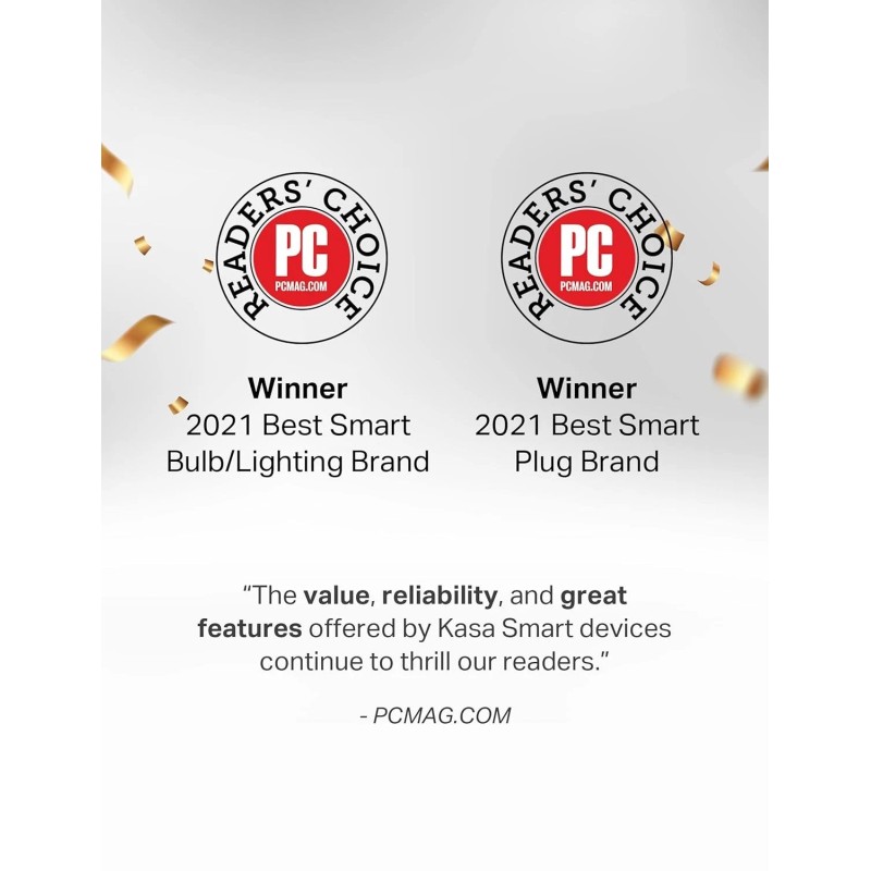 Certified Smart Plug Pack for Effortless Home Automation with Alexa/Google