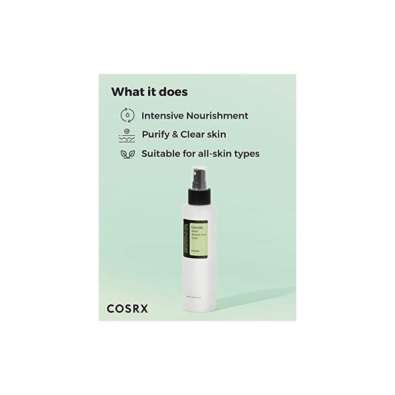 COSRX Centella Water Alcohol-Free Toner, 150ml