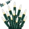 Dazzle Bright Christmas Lights, 20FT 100 Count Incandescent Waterproof Mini