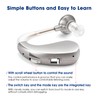 Britzgo Hearing Aids,Noise Cancelling by Digital Chip,Rechargeable Sound Amplifier,40 Hour