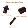 CharmRegion Wooden Wizard Magic Wand Hand Carved Wood Witch Wand