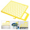 Operitacx Paint Bucket Grid Durable Plastic Paint Filter and Tray