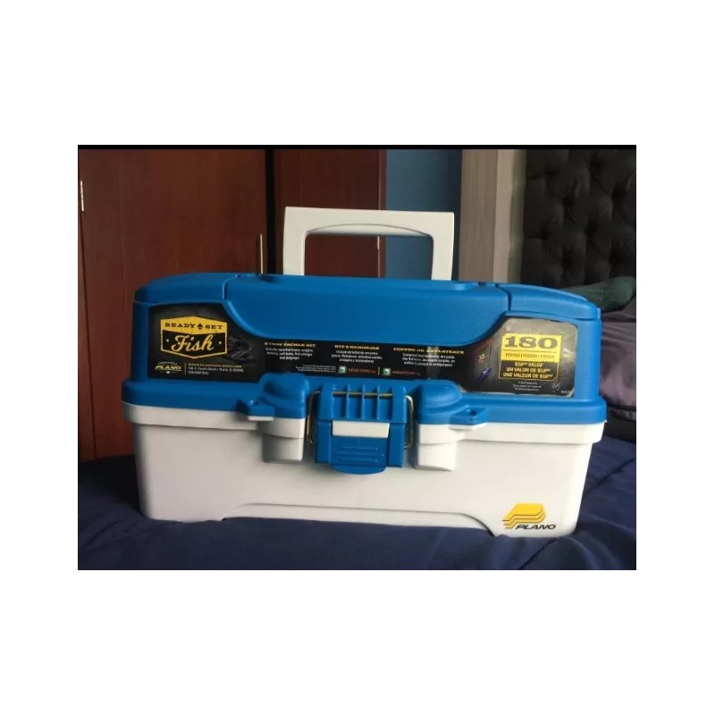 Plano Kit Caja De Pesca 180 Pzas Incluidas Estuche De