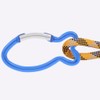 HOODANCOS 12Pcs Carabiners Clip, Fish Shape Spring-Loaded Gate Key Chain