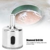 10PCs Diamond Hole Saw Bit Set High Speed Steel Hand