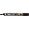 Pilot sca-400-b Pack of 12 Permanent Markers, Chisel Tip, Black