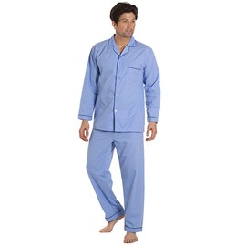Men’s Breathable Pyjamas - Blue - XXX-Large
