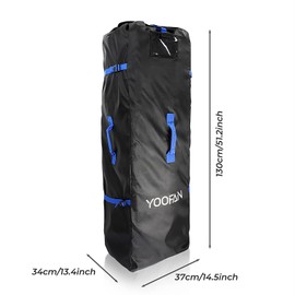 YOOFAN Pram Bag – Pram Travel Bag for Airplane, Transport Bag for Umbrella, Pram, Push, blue, Modern