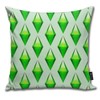 QMS CONTRACTING LIMITED The Sims Plumbob Print Pillowcase Home Life