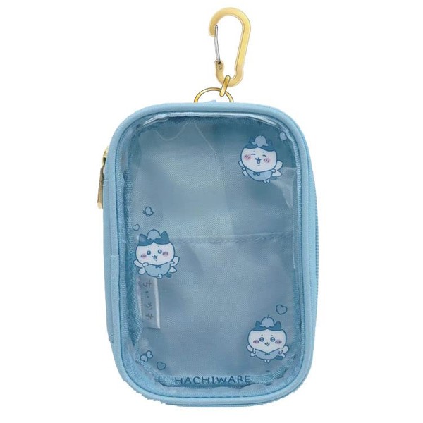 Sunstar Stationery Chiikawa Pouch with Carabiner Mycollection Hachiware S2321777