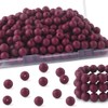 HHCFAST 160Pcs 12mm Silicone Beads for Keychain Making Bracelet Necklace,