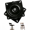 7inch Heavy-Duty Bar Stool Rotating Base Replacement, 360 ° Square