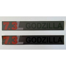 Generic 2 7.3 L .Truck Decal Stickers.fits Ford F250 & F350 Trucks. #TR01 (10 inchesx1.5 inchesBOPPda578409-66d8-4ad)