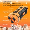 Dog bark Deterrent Devices,tripling Anti Barking Device for Dogs,Flash Vibration