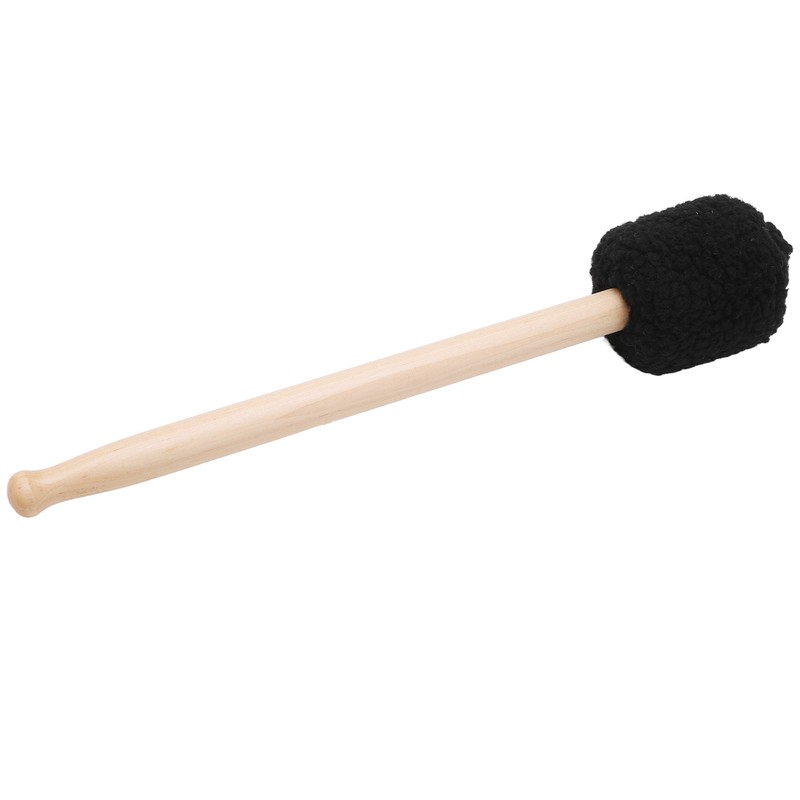 Drum Mallet Stick Drumstick Plush Head Maple Wood Handle for