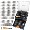 PRIDE&CRAFT 102 Piece Screwdriver Bits Set with 1/4 Inch Quick