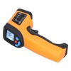 GM550 Infrared Thermometer Handheld Temperature Tester Digital NonContact Thermometer(Orange Yellow