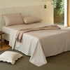Double Stitch 100% Supima Cotton Sheets Set - 600 Thread