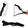 48Pcs Pinzas de Pelo de Cocodrilo, Pinzas para El Cabello