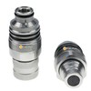 FridayParts Hydraulic Quick Connect Coupler Set V0511-77140 V0511-77150 Compatible for