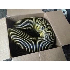 Flexaust 3 ft  Lawn Leaf Blower Vac Grass Catcher Bagger Flexible 8 Inch Hose Tubing